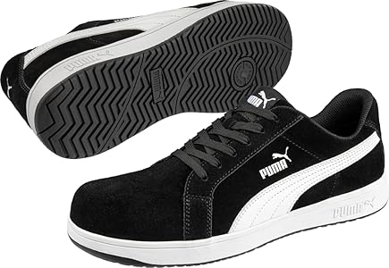 PUMA SAFETY Men's Iconic Low Work Shoes Composite Toe Slip
